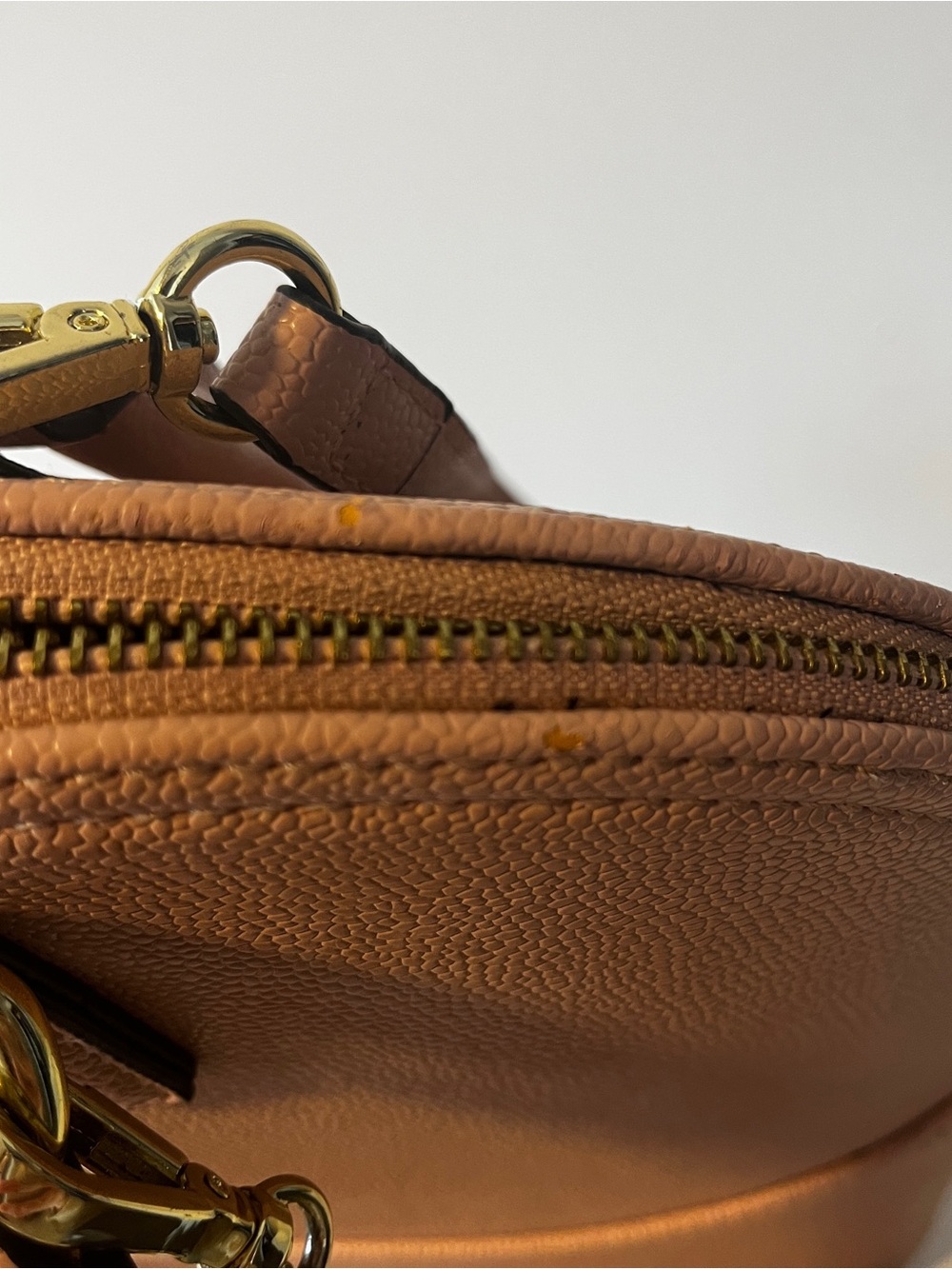 Anne Klein Bag, Mauve Pink Dome Satchel - Picture 8 of 11